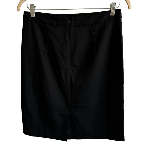 Banana Republic Black Knee-Length Pencil Skirt, Size 8 - Picture 3 of 4